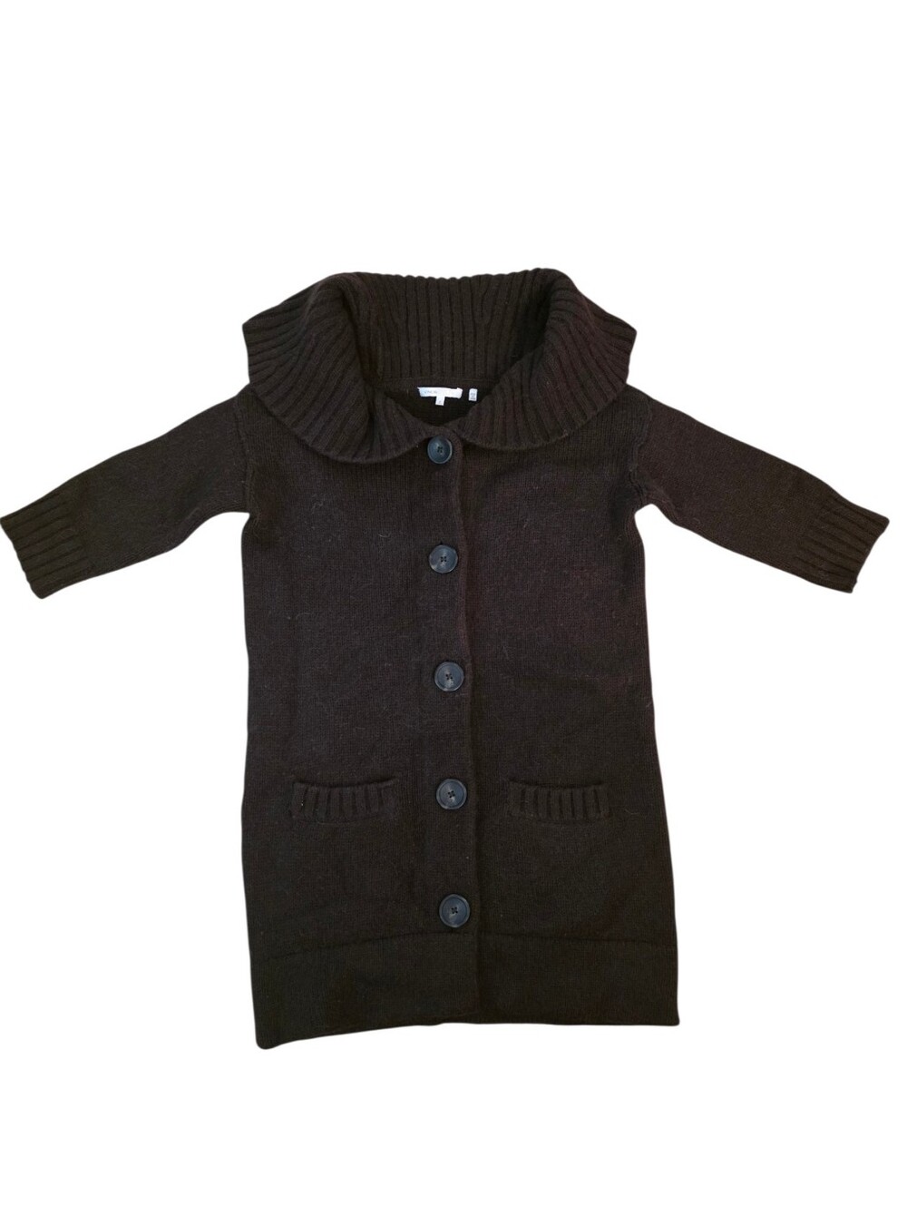 Vince Alpaca/Wool/Cashmere Shawl Neck Button Up Cardigan- Small